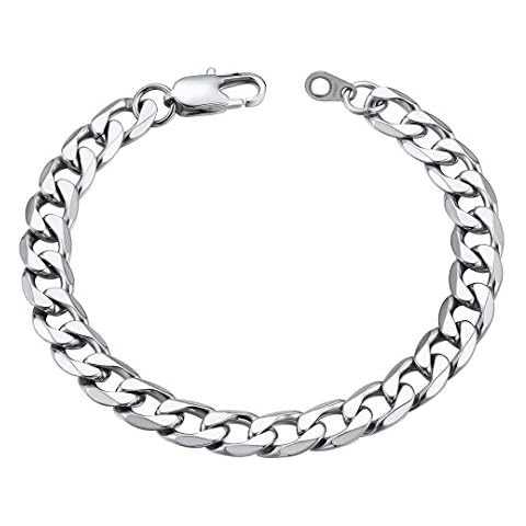 Curb Link Men's Hip Hop Bracelet Cover