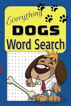 Paperback Everything Dogs Word Search: A Brain-Boosting Word Search Book All About Dogs Book