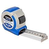 Marcas métricas e imperiales Komelon Cinta métrica de acero inoxidable con cuchilla eléctrica de 5 m x 27 mm