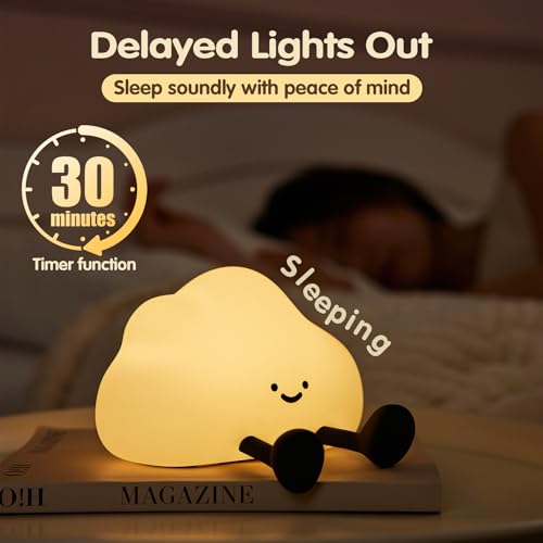 Cloud Night Light Night Lamp Nightlight Bedside Night Lights - Image 3