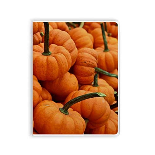 Carnet citrouille fraîche idéal pour le bureau et vos recettes de cuisine d'automne