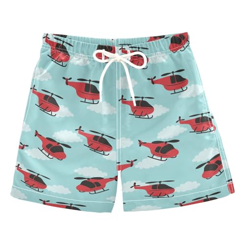 Boys Beach Shorts Summer Kid Swim Shorts Boy Swim Trunks Knee Length Board Short 2T-12