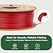 LOTACTREE Red PLA Force Filament, PLA 3D Printer Filament 1.75mm ± 0.03mm, Neatly Wound PLA Filament 1KG(2.2LBS)
