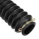 WSTERAO Gummi Gabel Cover Gamaschen Motorrad Faltenbalg, Paar Motorrad Gummi Front Gabelschutz Gamaschen Stiefel Gamasche