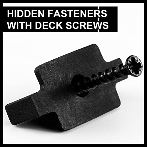 Bucherry BUCHERRY-FASTENERS PLASTIC CLIPS-12 Hidden Fasteners Nylon Clips For Deck Fastening thumb #1