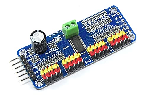 PCA9685 I2C 16 Kanal 12 Bit Pwm Sinyal Oluşturucu Kart