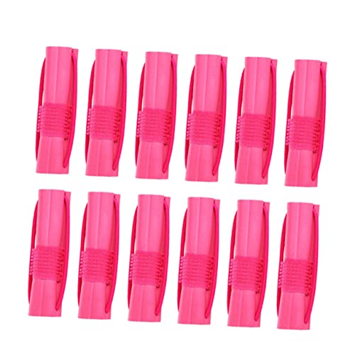 Ipetboom 12Pcs Self Grip Hair Curlers Lightweight Sponge Hair Rollers for DIY Hairstyles Heatless Overnight Curling Tool Suitable for All Hair Types Portable Hair Styling Supply