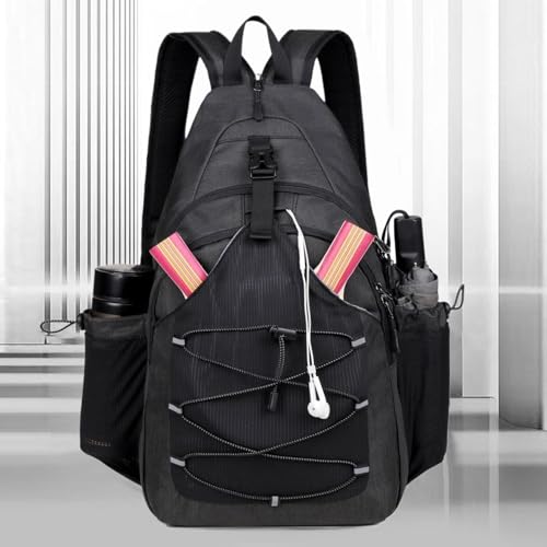 Mochila cruzada pequeña con almacenamiento ligero para evitar bolsillos llenos 3