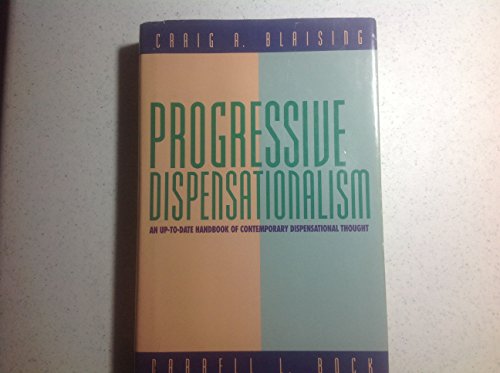 Progressive Dispensationalism 156476138X Book Cover