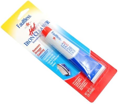 Faultless 3 X Hot Iron Stain Burn Remover Soleplate Fluid Cleaner 28 Gram Tubes