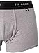 Ted Baker Men's 3 Pack Cotton Stretch Trunks, Grey Mix, M