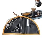 Camping-Kaffeeset – Outdoor-Brüh-Set, Reisegeschirr für Männer, Filterpapierlöffel, Aufbewahrungstasche mit kompaktem Halter, Küchenausrüstung, Kaffeezubehör für Damen, Anfänger, Rucksackreisen