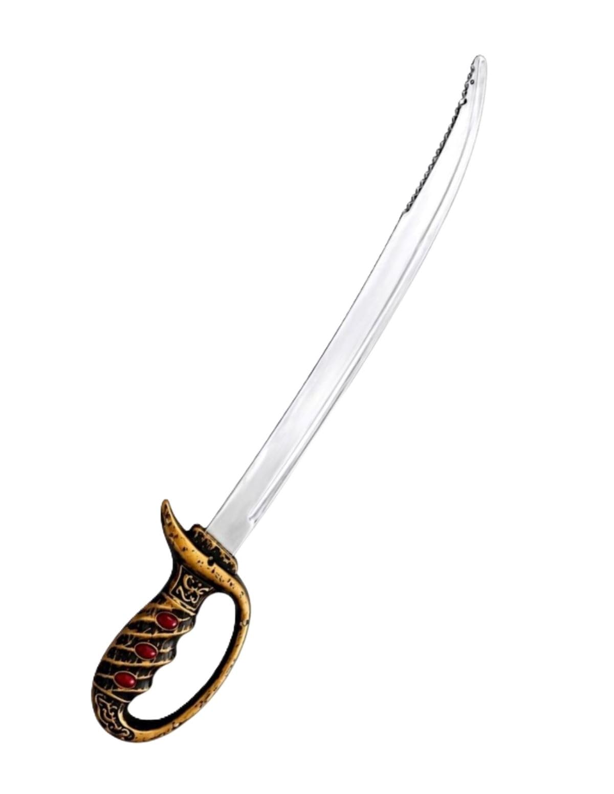 BookMyCostume Sword Indian Talwar Plastic Toy Accessory for Kids and Adults Fancy Dress Costume - Silver/Black/Golden-image-8
