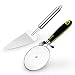 2 Pack | 4" Pizza Cutter Wheel, Cake Pie Server Professional Cake Cutter | Premium Stainless Steel Blade | Cut, Slice and Clean with Ease | Cutters for Pizza, Pies, Dough, Fudge