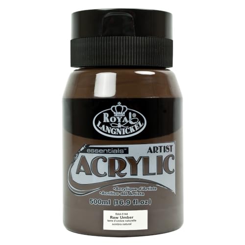 Royal & Langnickel RAA-5140 Essentials 500ml Acrylic Paint - Silver