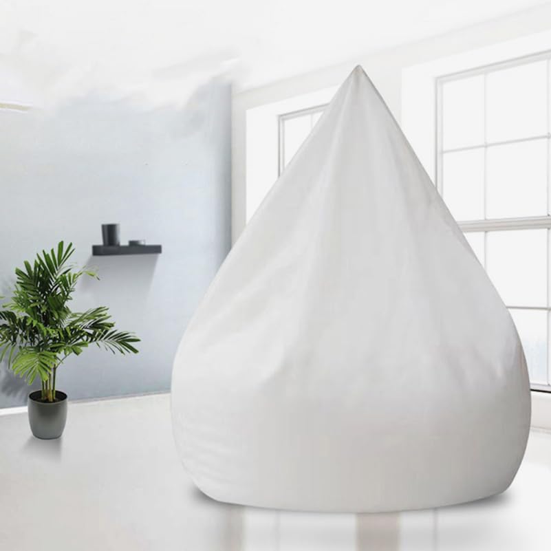 Happyyami Bean Bag Inner Liner Replacement Cover for Lazy Sofa 31.49X27.55X27.55In Breathable Mesh Fabric Sofa Insert Easy Clean Home Use - Image 5