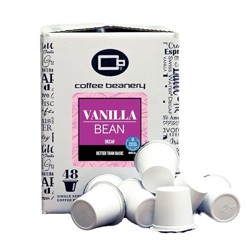 Coffee Beanery Vanilla Bean Decaf Pods