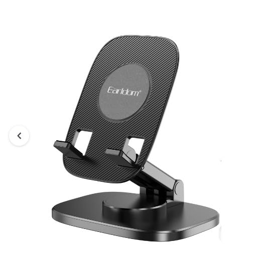 ET EH 176 Foldable Mobile Desktop Stand (Black)