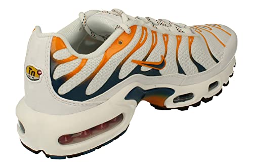 Nike Air Max Plus GS Running Trainers DV7083 Sneakers Shoes (UK 3 US 3.5Y EU 35.5, White Marina Kumquat Black 100)3