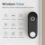 Wireless Smart Video Doorbell System,7" Touchscreen Display,1080P Video Doorbell Camera with Motion Detection,2-Way Audio,Local Storage No Subscription, Easy Install Without Wiring - Image 2