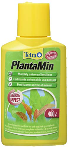 Tetra PlantaMin 100 ml - Fertilizzante Ricco in Ferro per Piante rigogliose e di Un Verde Intenso