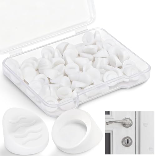 Inserts en silicone pour masquer les trous de vis et protéger les cadres de porte - 5