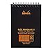 Rhodia Wirebound Notepad, A6, Square ruling - Black
