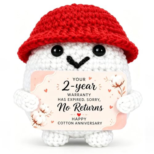 2 Year Anniversary Cotton Gifts for Him Her Funny 2nd Anniversary Card Gift