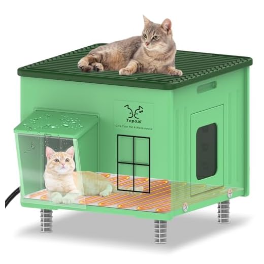 Indestructible Heated Shelter for Cats