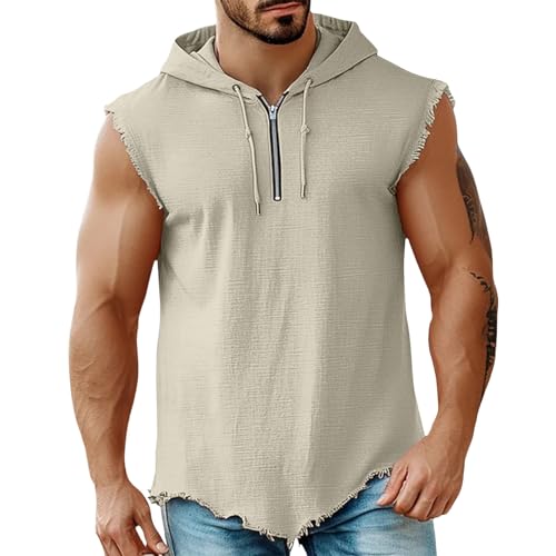 Débardeur homme sport grande taille uni pour rester au frais à la plage