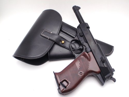 WWII ドイツ軍 ワルサーP38 初期型ハードシェル・レザー WWII ドイツ軍 ワルサーP38 初期型ハードシェル・レザー