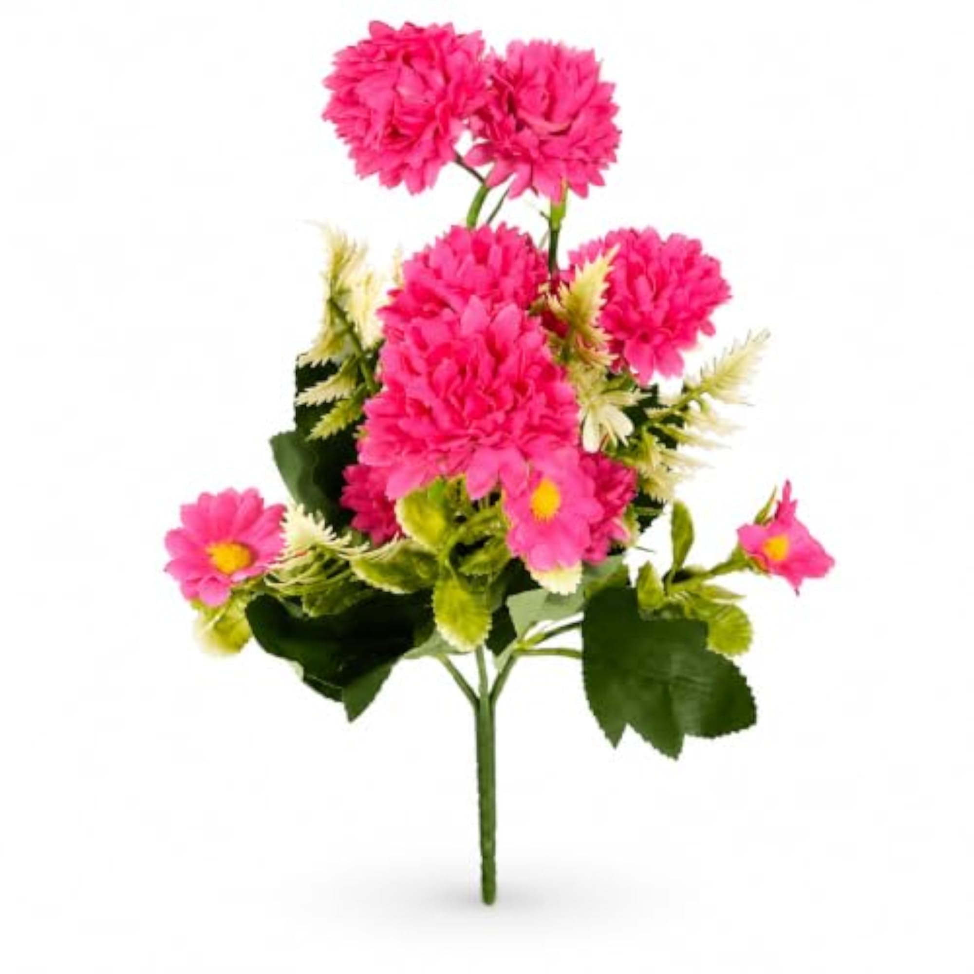 PinkAura Artificial Mixed Flower Bouquet