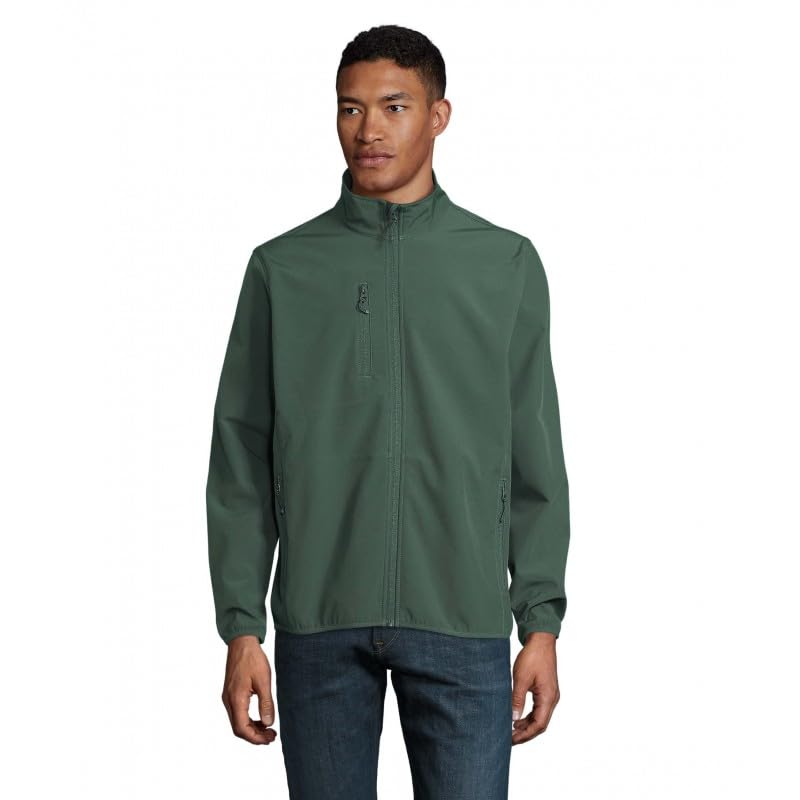 Veste Homme zippée Softshell Falcon Men SOL'S 4XL pour protéger du vent frais