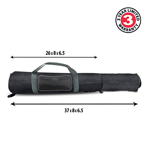 image for USA GEAR Yoga Mat Carrying Case - Full Zip Yoga Mat Carrier Bag with A