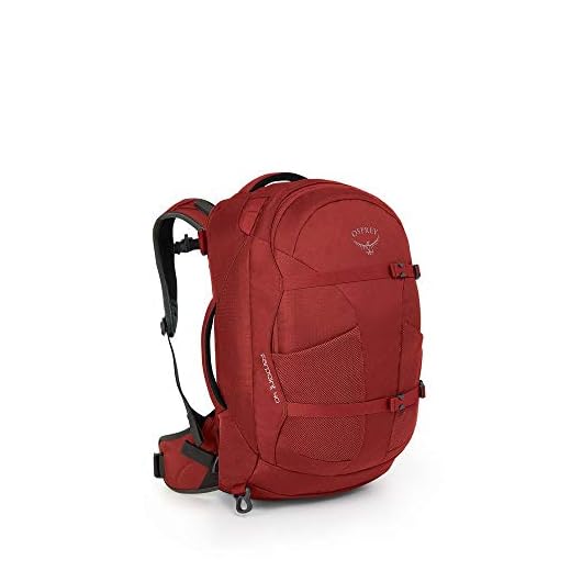 Osprey Farpoint 40 Men's Travel Pack - Jasper Red (M/L)