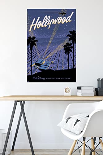 Trends International Disney Mickey Mouse One: Walt's Plane - Hollywood Wall Poster, 24" X 36", Premium Unframed Version #TOP3