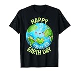 Happy Earth Day Cute Earth Day Kids Men Women Boys Girls T-Shirt