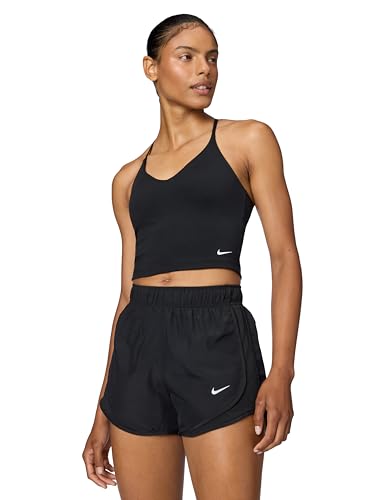 Image of Nike Women's Sports Bras Tank, Black/White, XL
