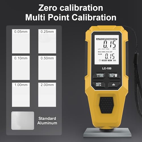 Medidor digital de grosor de capa ordinarYone 0-2000μm miniatura 5