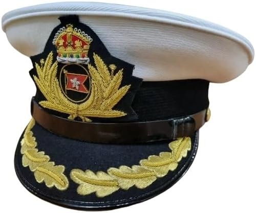 Vintage Royal Marine Ship White Star Line Captain's Hat