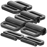 STOBAZA 100 Juegos Cierres Frontales para Sujetadores de Mujer Hebillas Plásticas Resistentes Accesorios Reutilizables para Sostenes y Lactancia