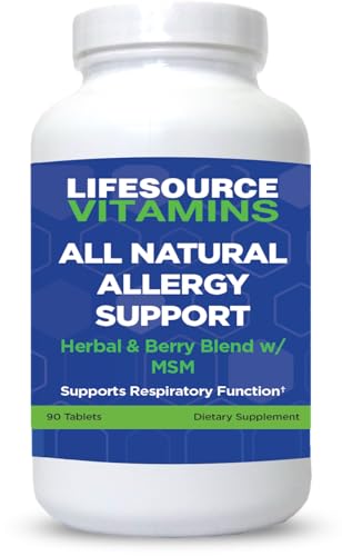 LifeSource Vitamins All Natural Allergy Support - Seasonal and Perennial