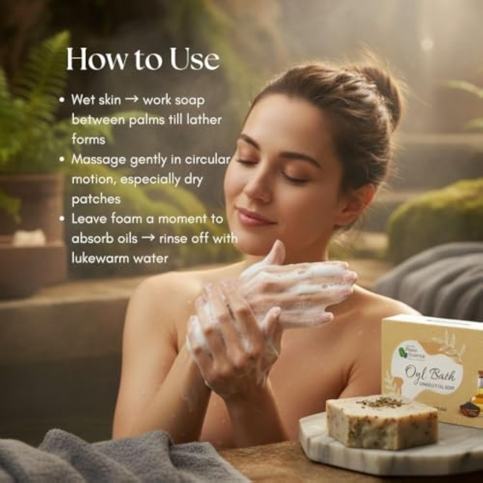 Gingelly Oil Soap for Youthful Skin, 75g