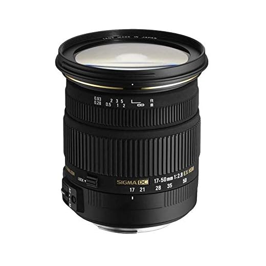 Sigma 17-50mm f/2.8 Zoom Lens for Canon
