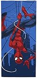Jay Franco Marvel Spiderman Hi Neighbor Kids Bath/Pool/Beach Towel - Super Soft & Absorbent Fade Resistant Cotton Towel, Measures 28 x 58 inches (Official Marvel Product)