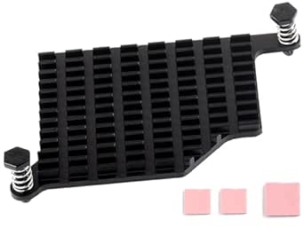 Amazon.com: Aluminum Heatsink for Raspberry Pi 5, Pi 5 Heatsink with ...