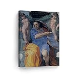 Smile Art Design The Prophet Isaiah by Raphael Art Canvas Print Famous Fine Art Fresco Painting Reproduction...