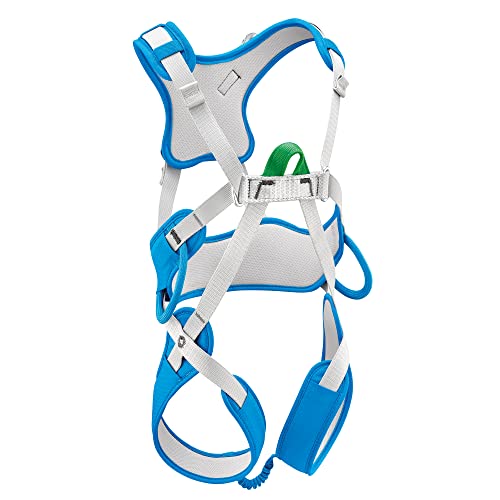 PETZL Harness, Imbracatura da Unisex-Bambini e Ragazzi, Blu...