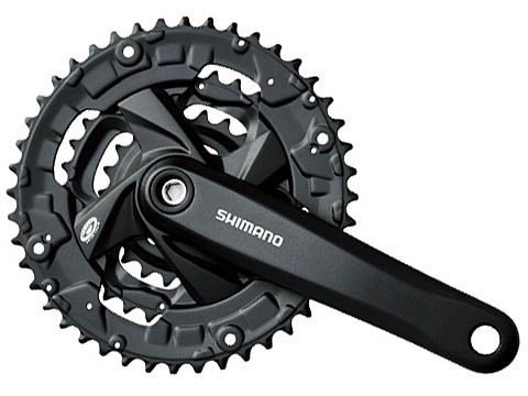 �V�}�m�iSHIMANO�j MTB ALTUS FC-M371 �N�����N�Z�b�g170mm �K�[�h�Ȃ� 48/36/26T�i3x9S�j�u���b�N