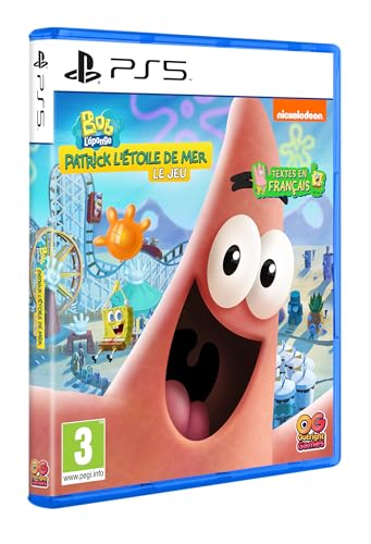 Patrick l’Étoile de Mer le Jeu PS5 console jeu aventure Bikini Bottom monde ouvert
